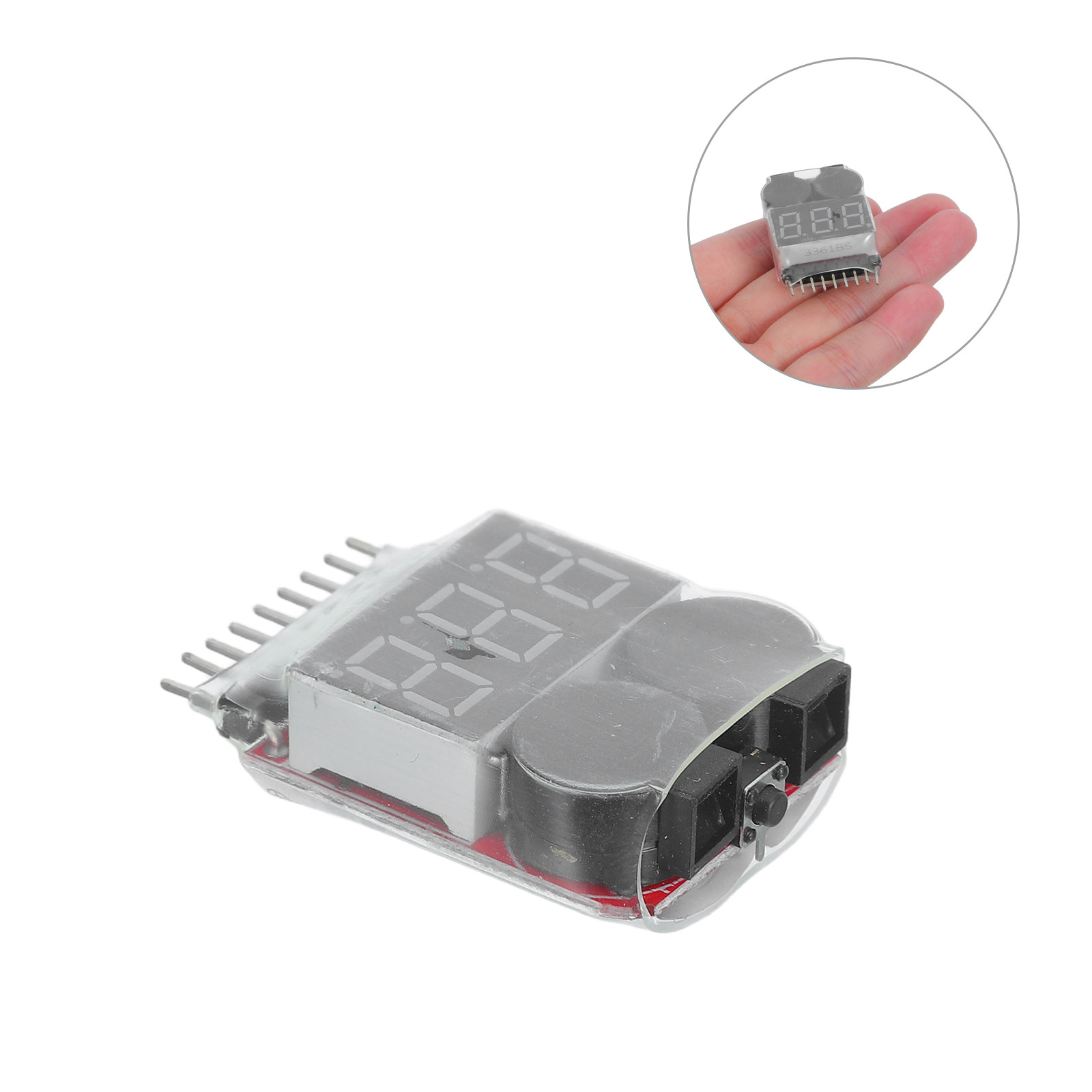 2Pcs Battery Monitor Checker L - Drone Battery Voltage Checker 评论和价格