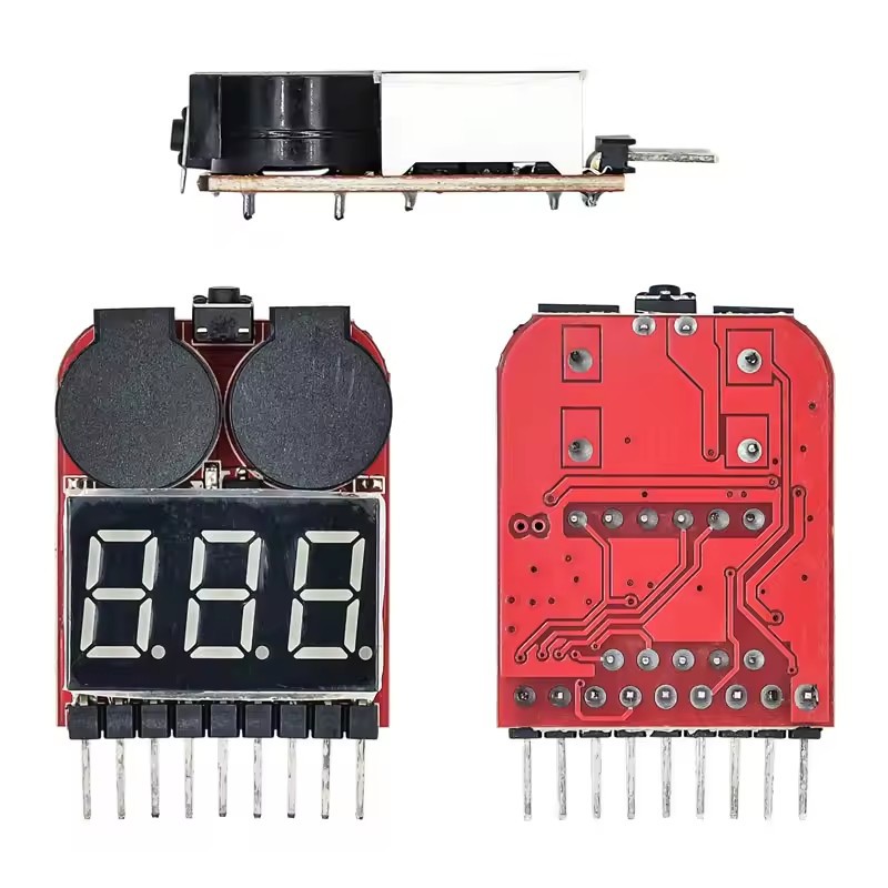 Oike 1-8S 2IN1 Lipo Battery Vo - Drone Battery Voltage Checker 评论和价格