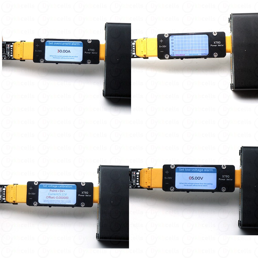 2mA-64A DC XT60 Ammeter Power  - Drone Battery Voltage Checker 评论和价格