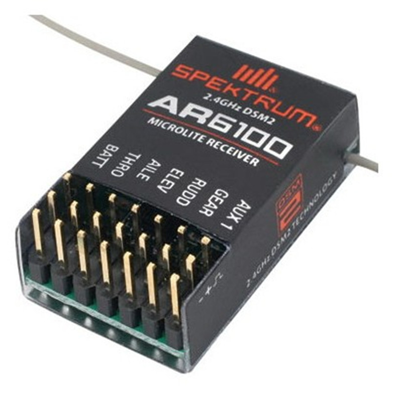 AR6100 DSM2 6CH 2.4GHz Receive - Drone Battery Connector 评论和价格
