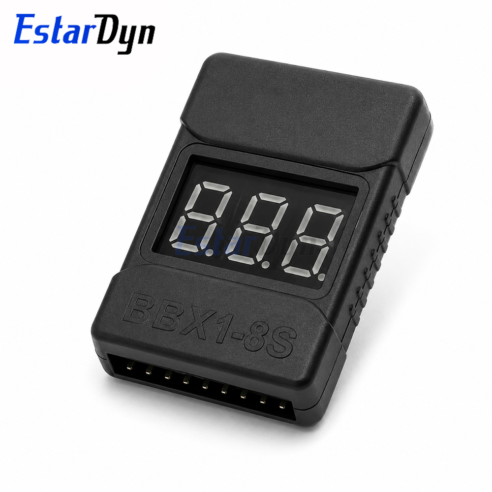 1-8S BBX1-8S 2IN1 Lipo Battery - Drone Battery Voltage Checker 评论和价格