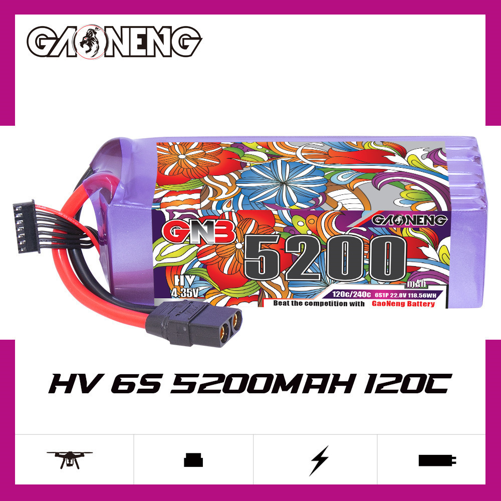 GNB Lipo Battery 6S 22.8V 3000 - Drone Battery 6S 评论和价格