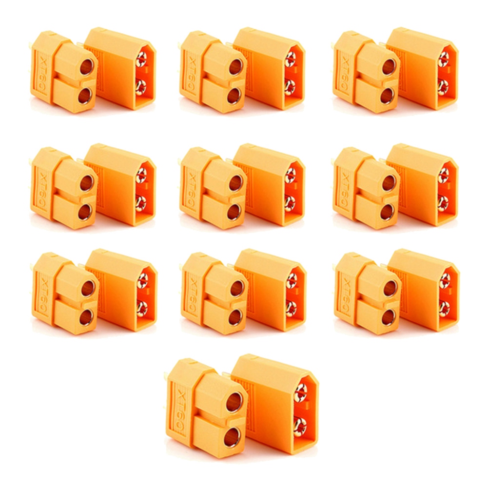 T34C 10Pair XT-60 Male Female  - Drone Battery Connector 评论和价格